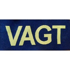 Stofmærke "VAGT"