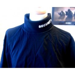 Rullekravesweater m. SECURITY